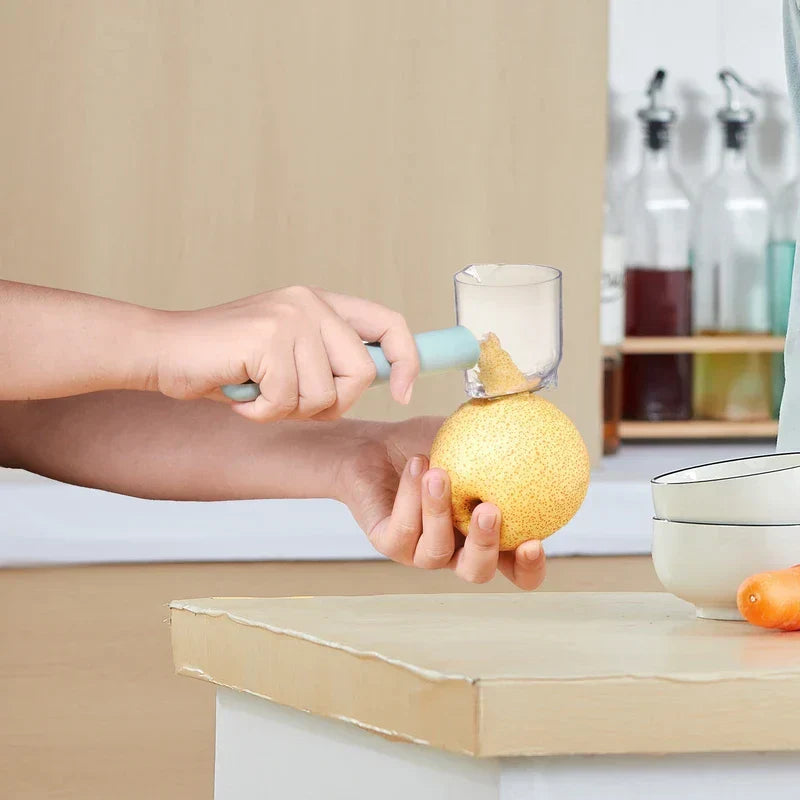 2-in-1 Peeler with Storage Container Bottle Opener