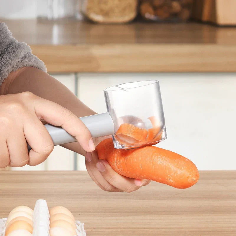 2-in-1 Peeler with Storage Container Bottle Opener