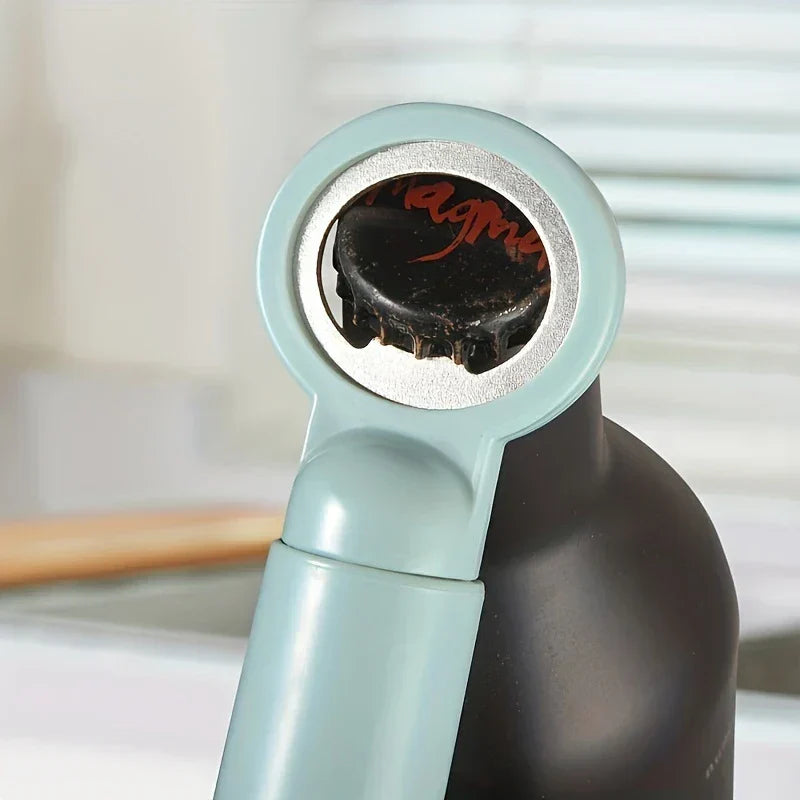 2-in-1 Peeler with Storage Container Bottle Opener