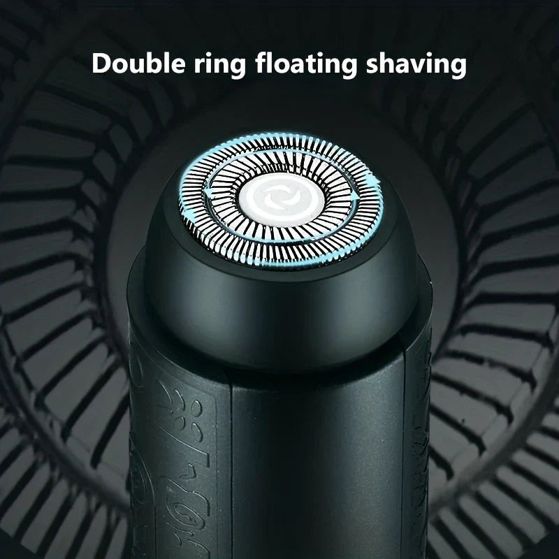 2-in-1 Portable Electric Shaver Nose Trimmer USB