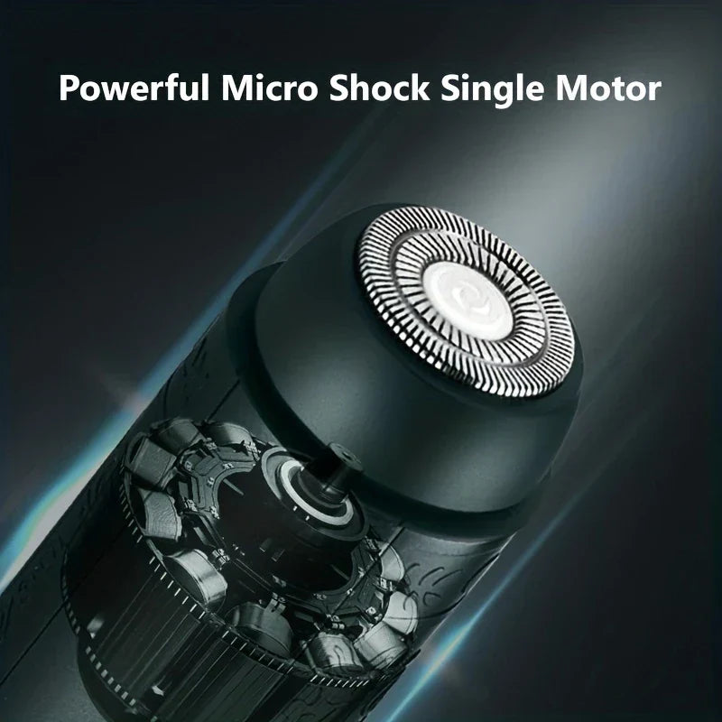 2-in-1 Portable Electric Shaver Nose Trimmer USB