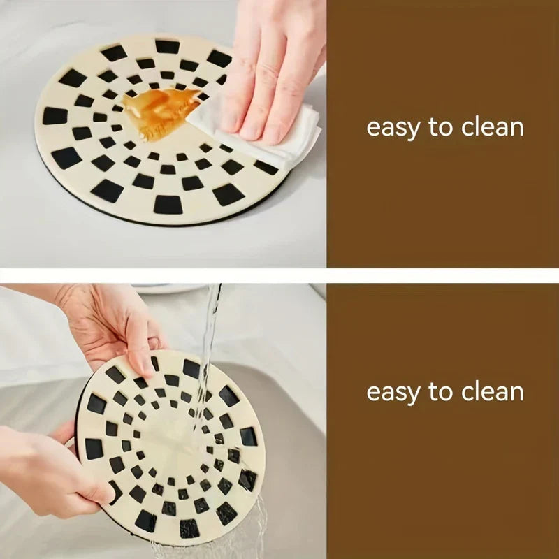 2-in-1 Silicone Trivet Mat Pot Holder Set