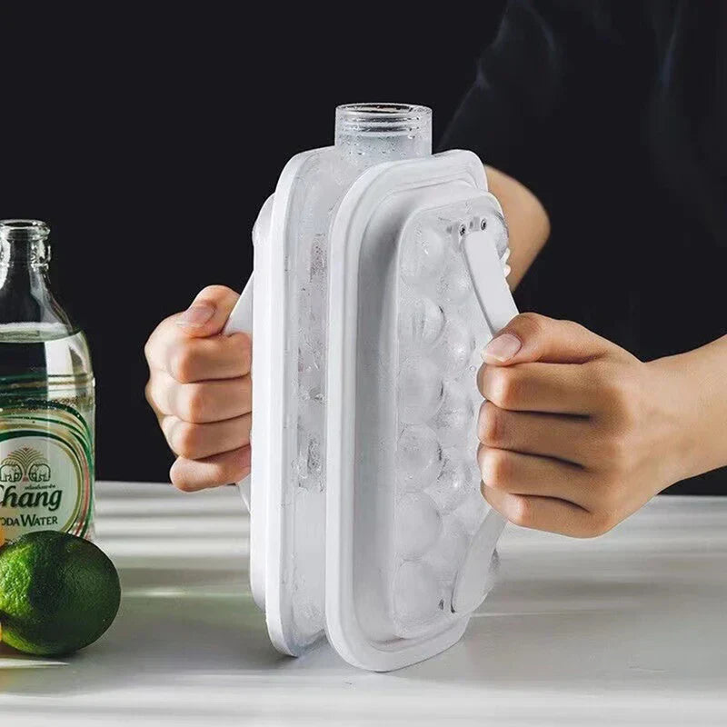 2-In-1 Sphere Ice Mold & Portable Bottle Jug