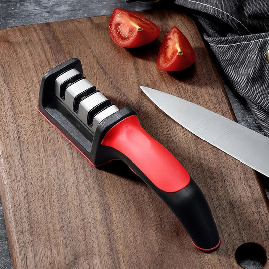 3-Stage Manual Knife Sharpener Tool