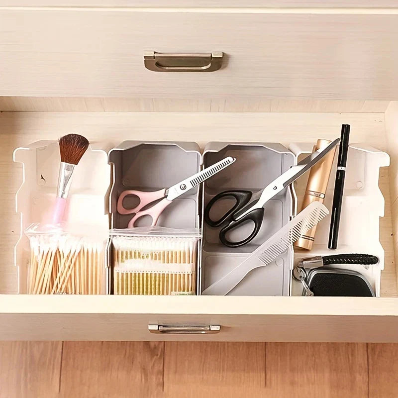 3-Tier Expandable Spice Rack Step Shelf Organizer