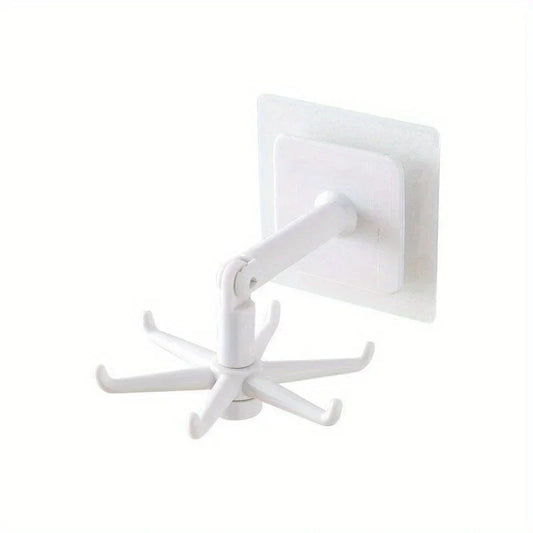 360 Rotating Adhesive Utensil Holder Hooks