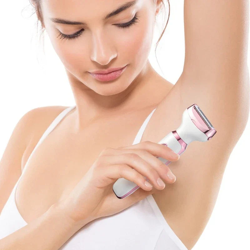 4-In-1 Electric Shaver Hair Remover Grooming Kit