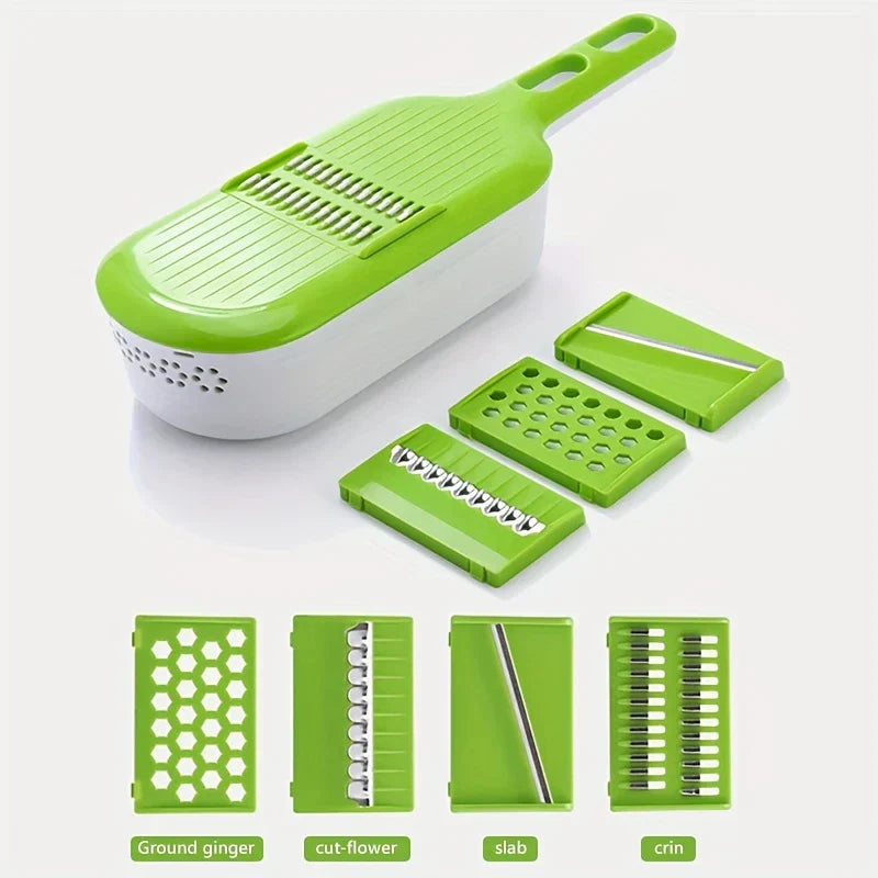 4-in-1 Mandoline Slicer Grater Vegetable Cutter