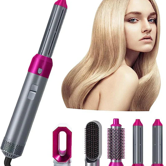 5-in-1 Hot Air Brush Styler Dryer Volumizer