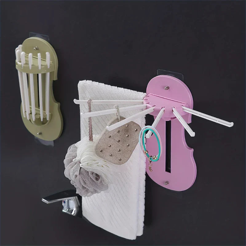 7-in-1 Pull Out Wall Mount Kitchen Organizer Rack