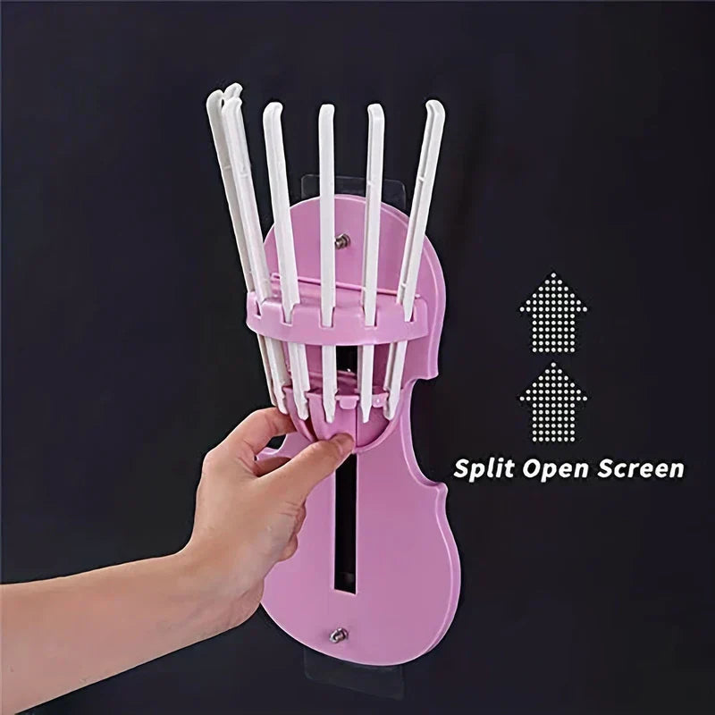 7-in-1 Pull Out Wall Mount Kitchen Organizer Rack