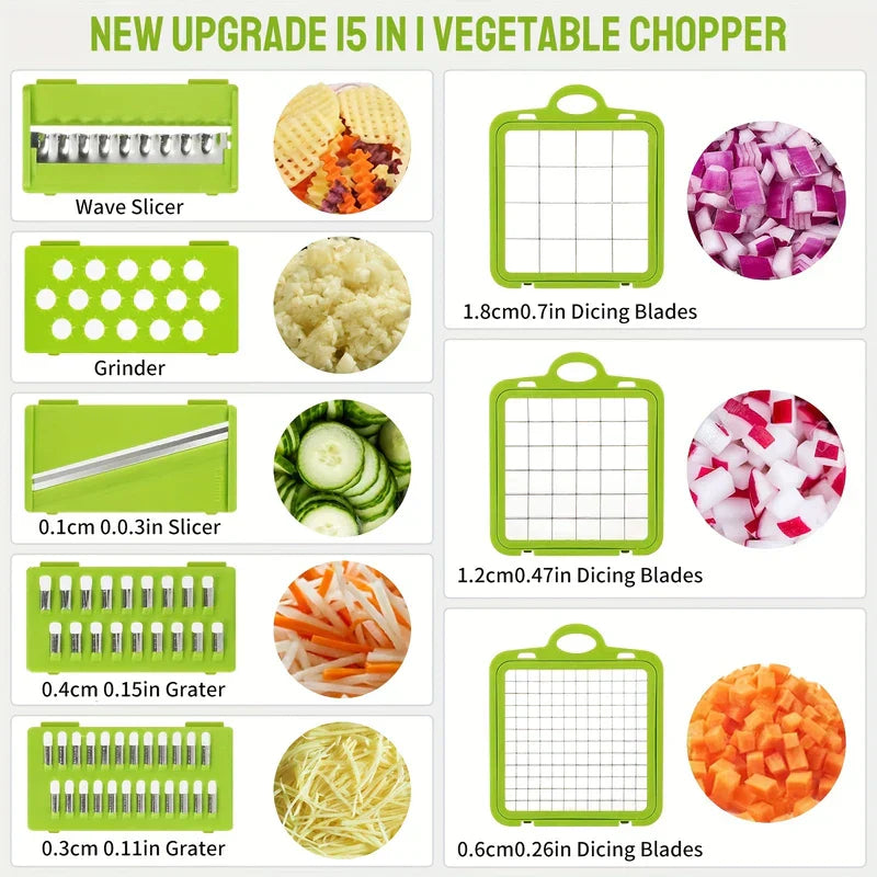 Adjustable Mandoline Vegetable Slicer Cutter