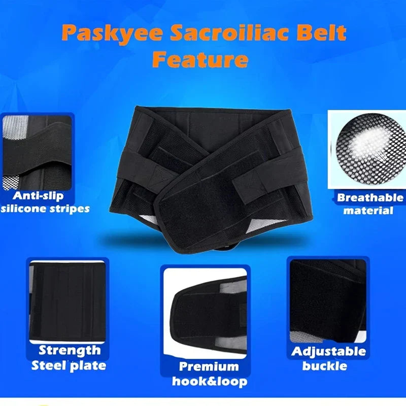 Adjustable Neoprene Back Support Brace Belt