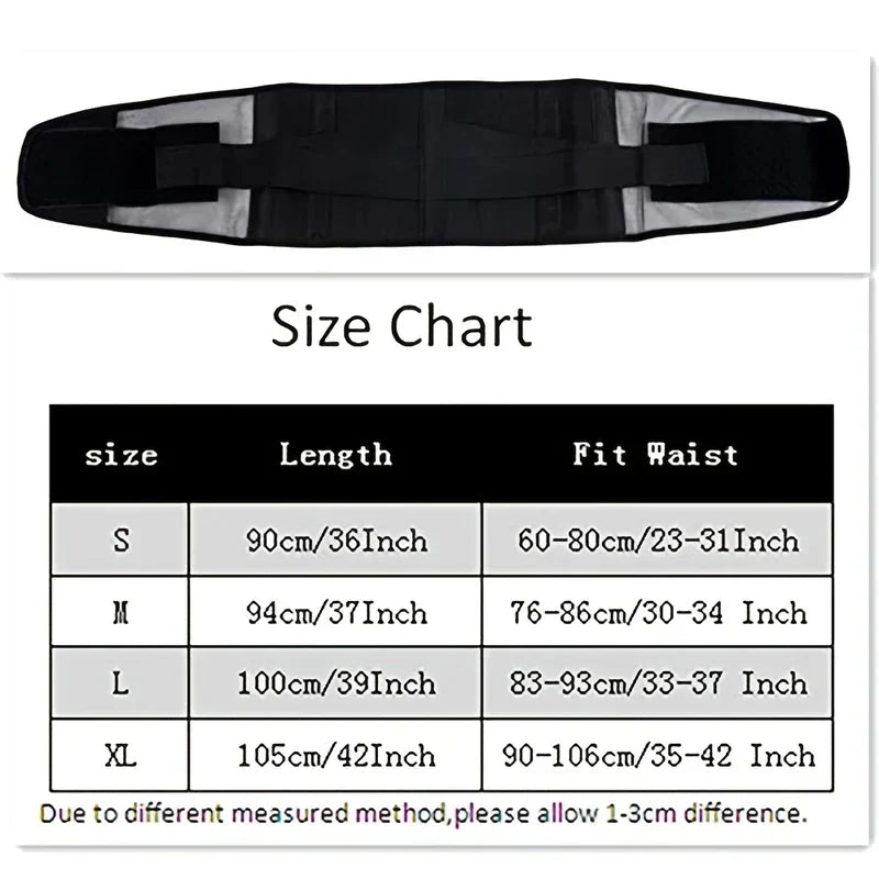 Adjustable Neoprene Back Support Brace Belt