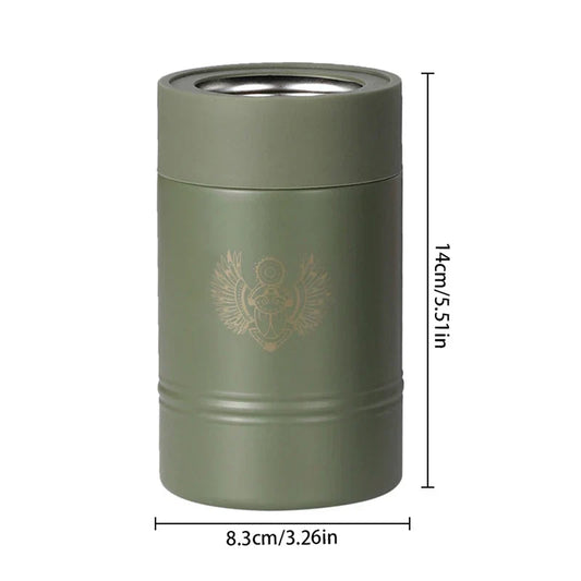 Anti-Tip Insulated Can Cooler Holder