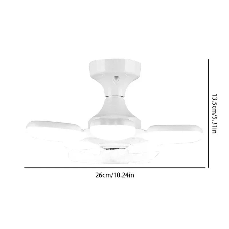 Apple Design Desk Lamp With Fan Combo Light