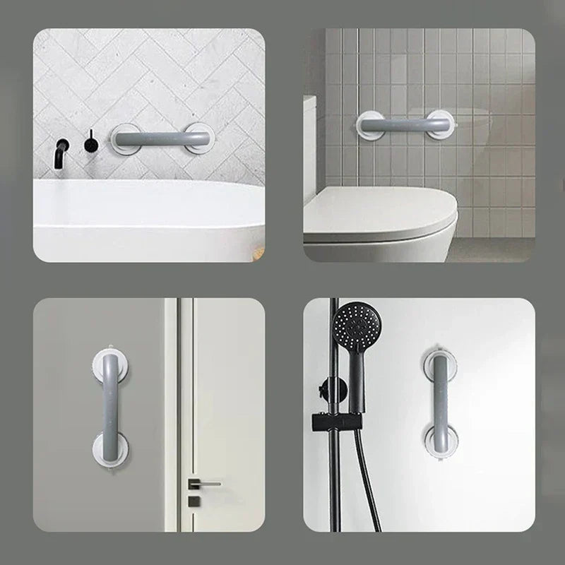 Bathroom Safety Grab Bar Handle (Suction Or Mount)