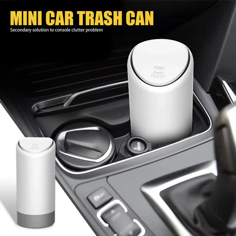 Car Trash Can Bin Garbage Bag Holder Container