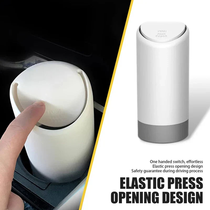Car Trash Can Bin Garbage Bag Holder Container