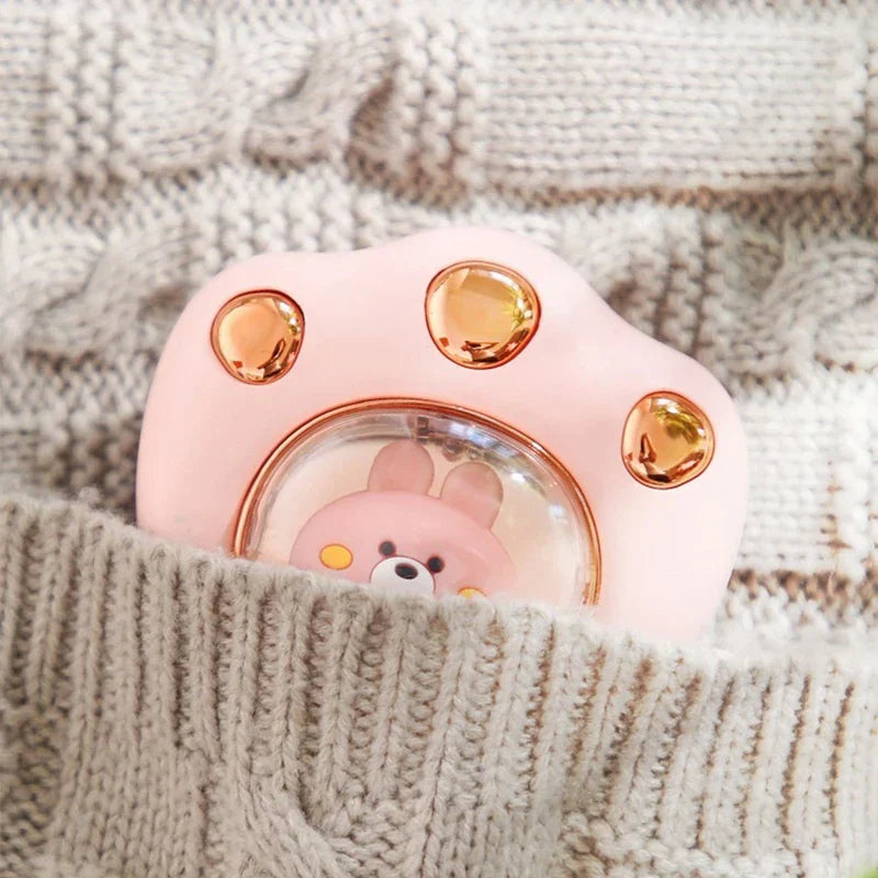Cat Paw Design Rechargeable Hand Warmer Pocket Heater