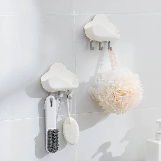 Cloud Shape Self-Draining Soap Dish