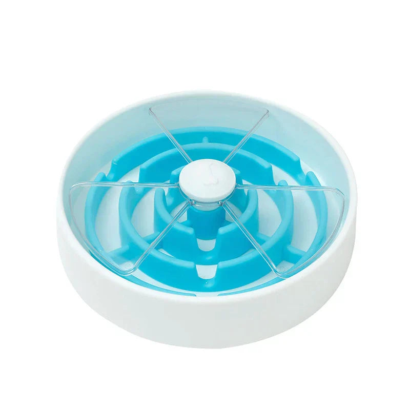 Comb Tooth Slow Feeder Pet Bowl Dog Dish