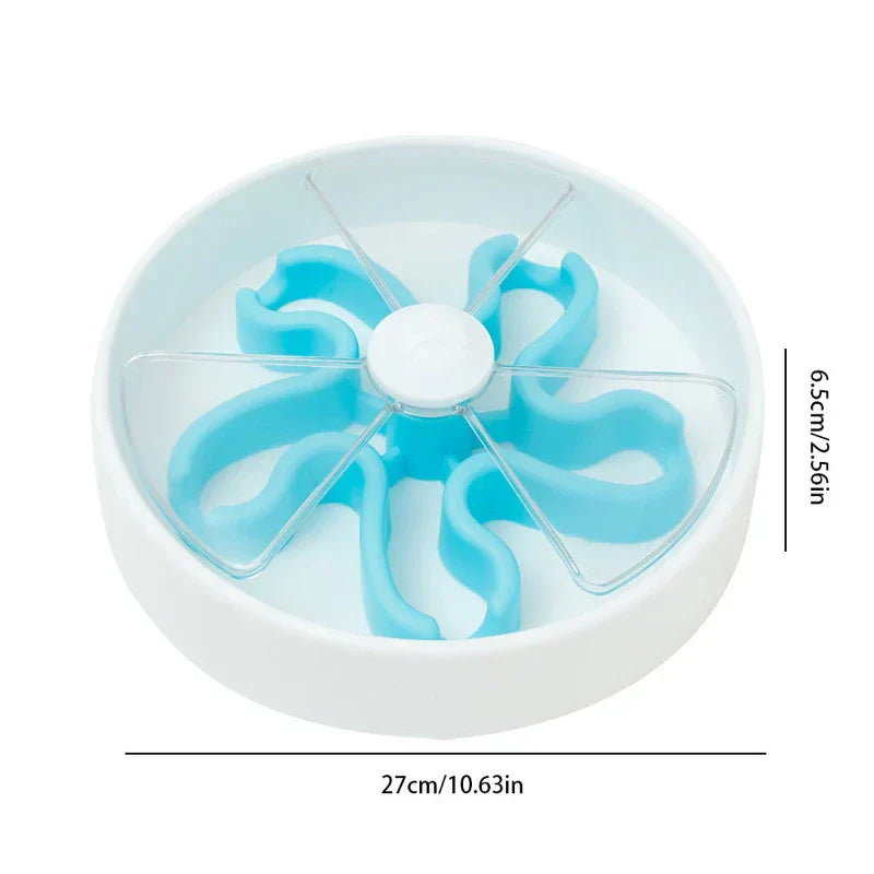 Comb Tooth Slow Feeder Pet Bowl Dog Dish