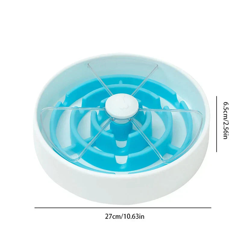Comb Tooth Slow Feeder Pet Bowl Dog Dish