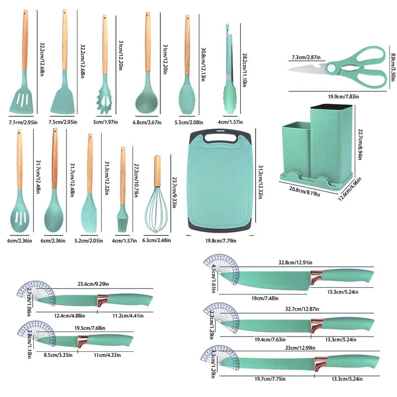 Cooking Gadget Utensil Set For Kitchen (Specify Pcs)