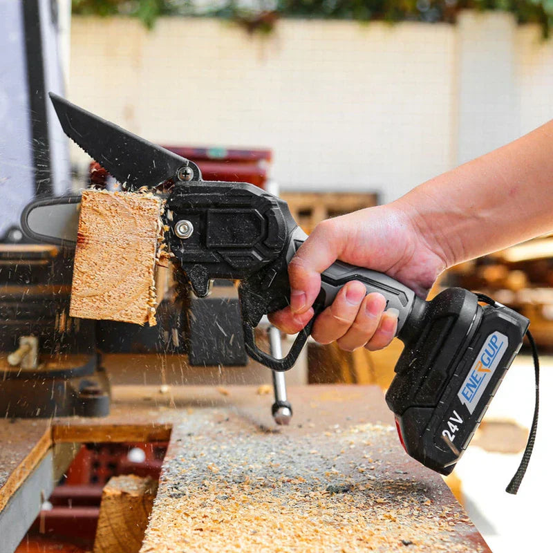 Cordless Mini Chainsaw With Light