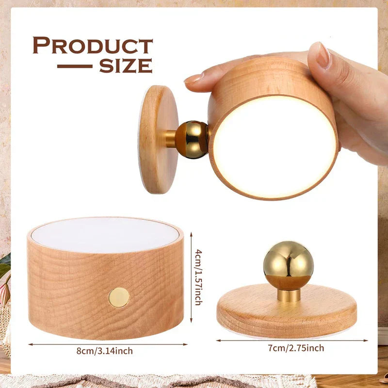 Double Sided Touch Sensor Led Night Light Lamp