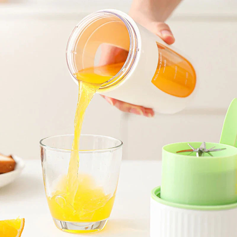 Single Serving Drink Mixer Smoothie Travel Cup