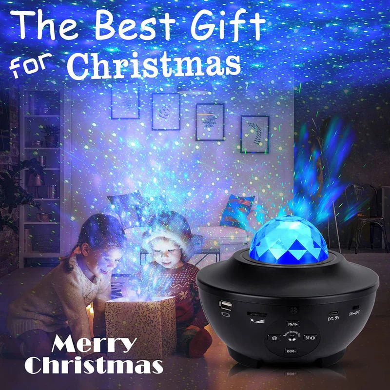 Small Bowl Star Projector Night Light Lamp