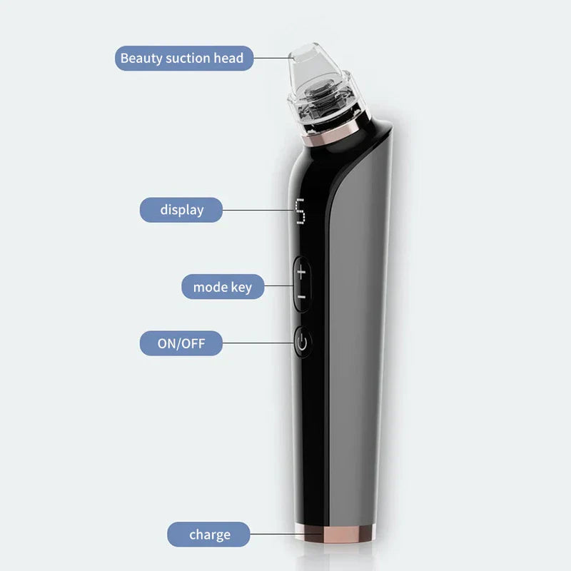Smart Facial Pore Cleanser With Camera Display