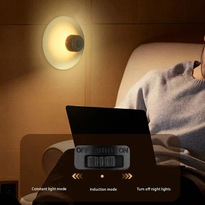 Suction Cup Motion Sensor Led Night Light