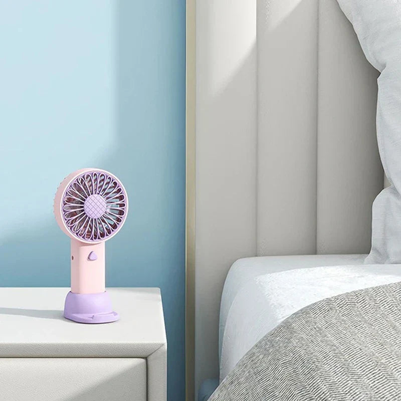 Sunflower Design Handheld Portable Mini Fan Usb