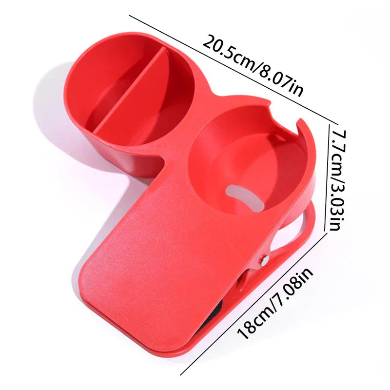 Table Side Drink Beverage Clamp Holder Attachment