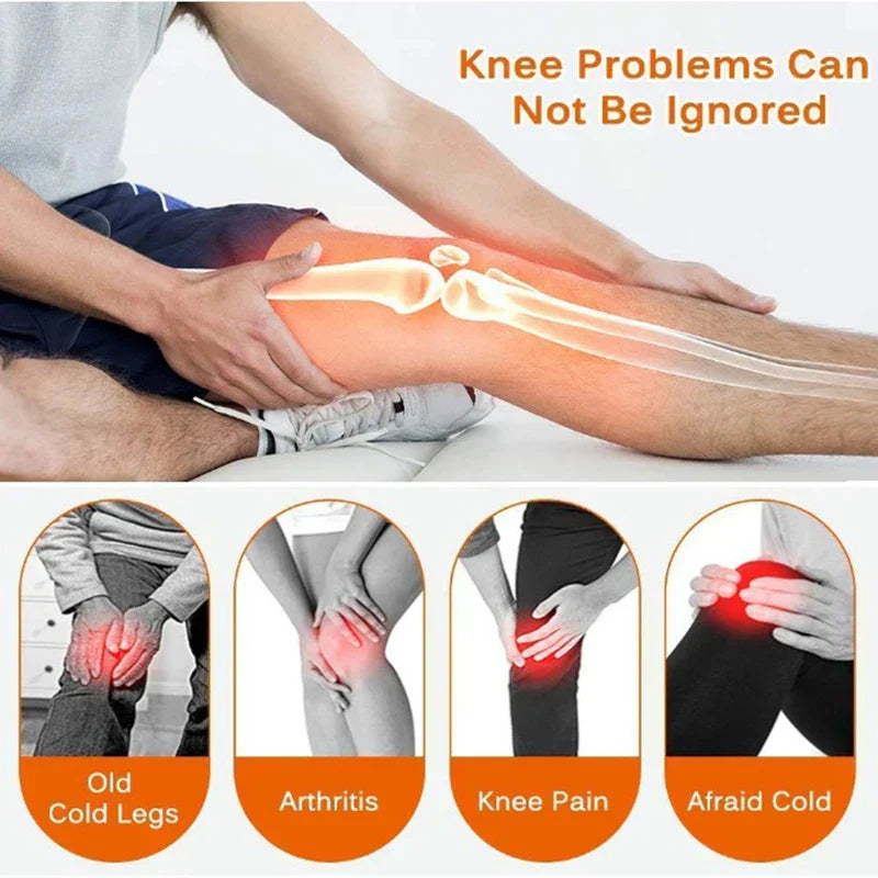 Therapeutic Heat Knee Compression Wrap Joint Pain Relief