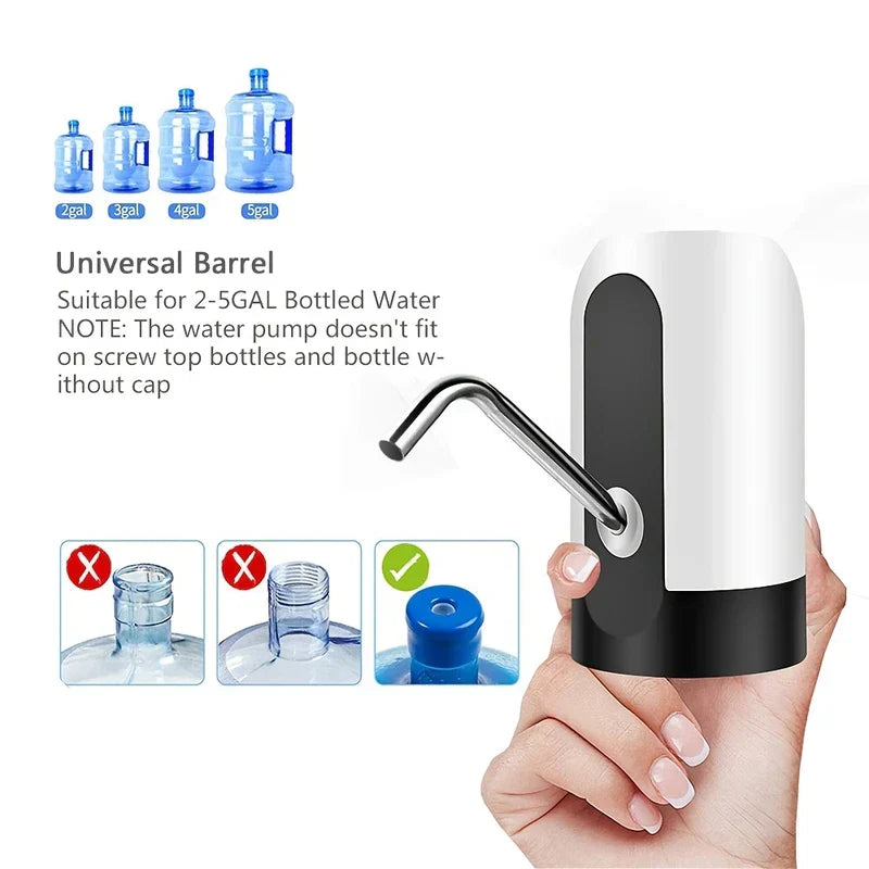Water Jug Pump Dispenser – Universal Manual Hand Pump