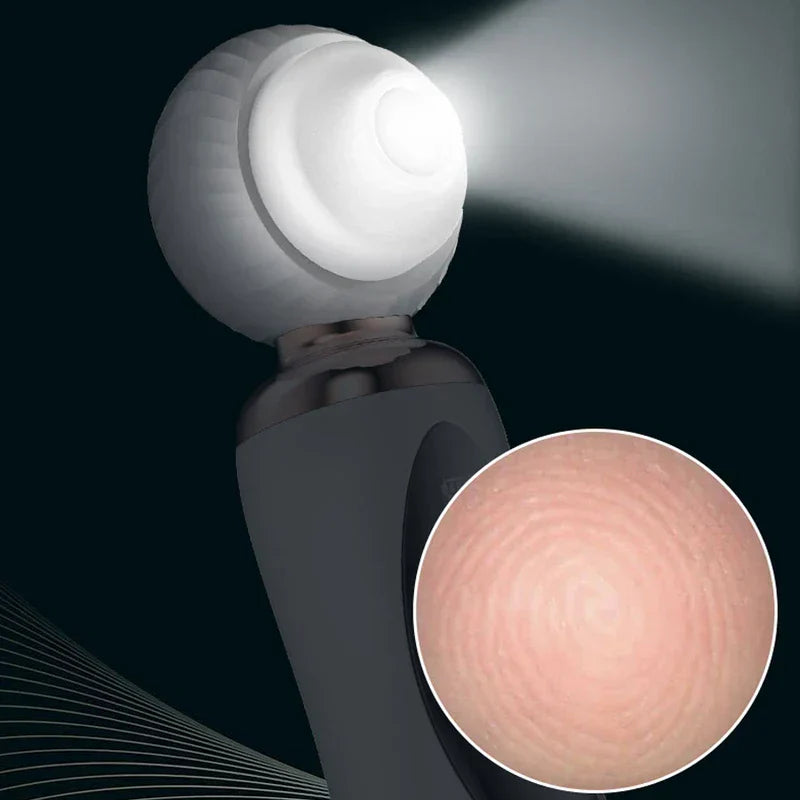 Visual Pore Cleaner Vacuum With Camera Interface