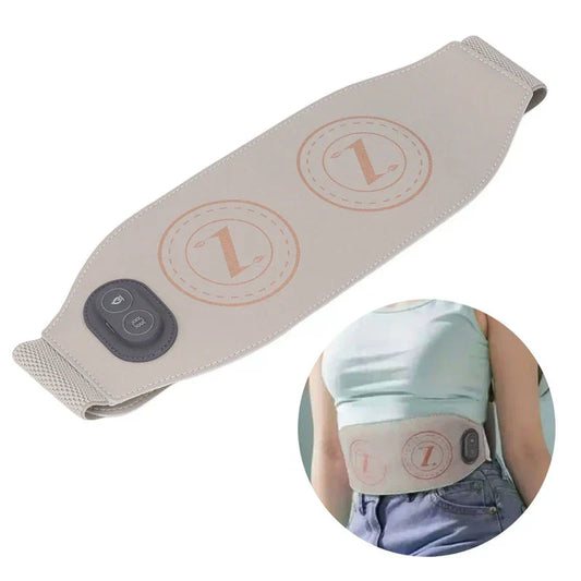 Waist Abdomen Slimming Belt Massager Heat Vibration