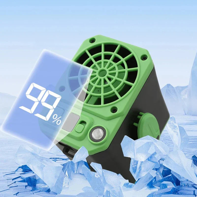 Wearable Waist Clip Fan Usb Portable Belt Fan