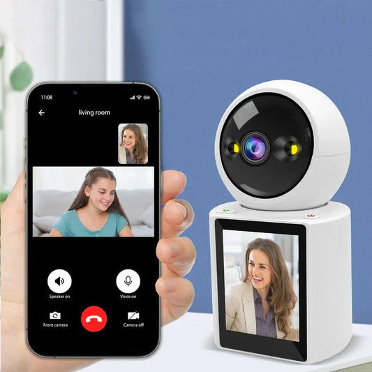 Wifi Pan Tilt Security Camera Video Call Function