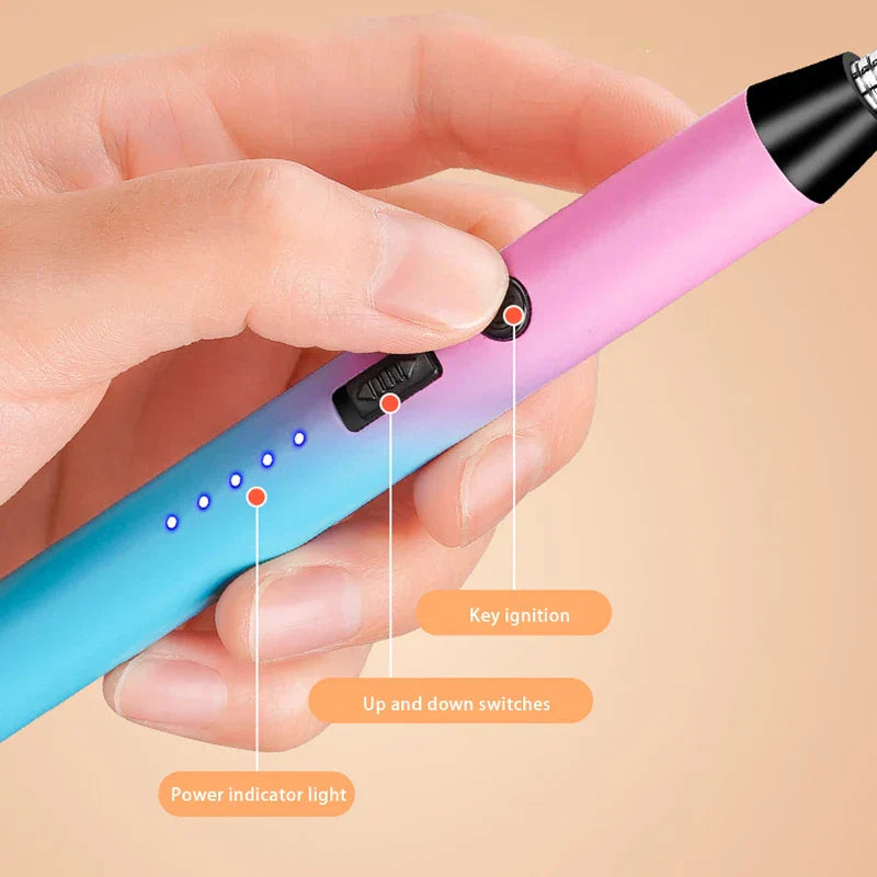 Windproof Flameless Plasma Lighter Device