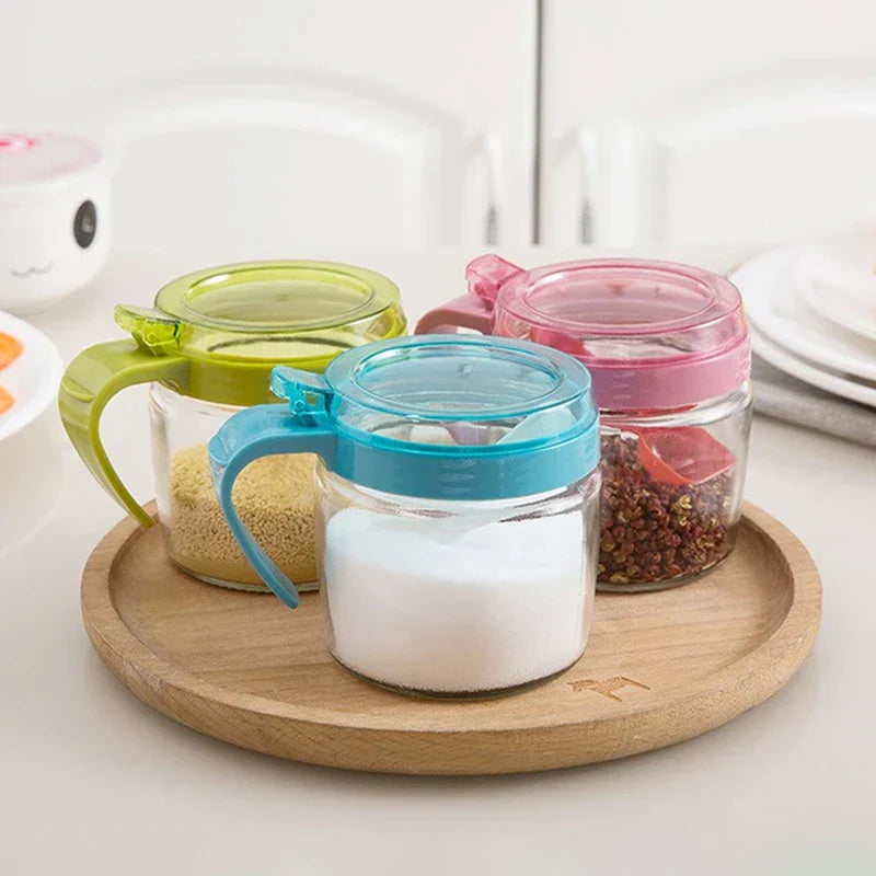 3-Compartment Spice Seasoning Box