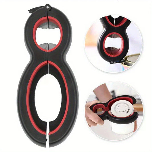 6-in-1 Multi Function Jar Bottle Can Opener Tool