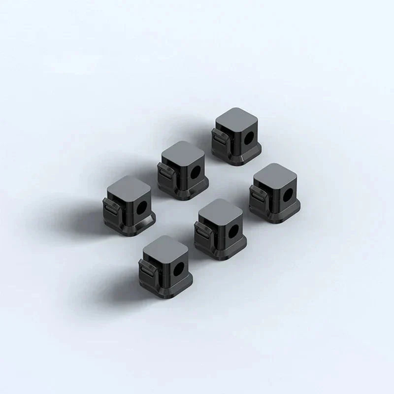 Adhesive Cable Organizer Clips (6 Pack)