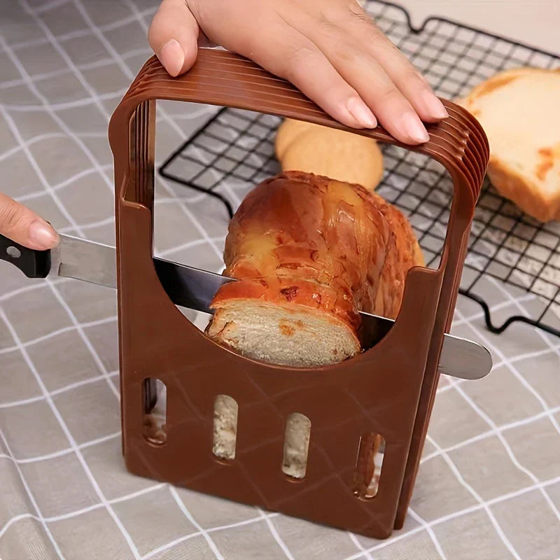 Adjustable Bread Slicer Guide For Toast Loaf