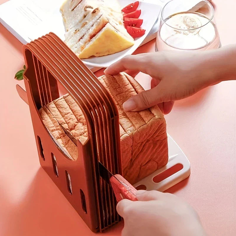 Adjustable Bread Slicer Guide For Toast Loaf