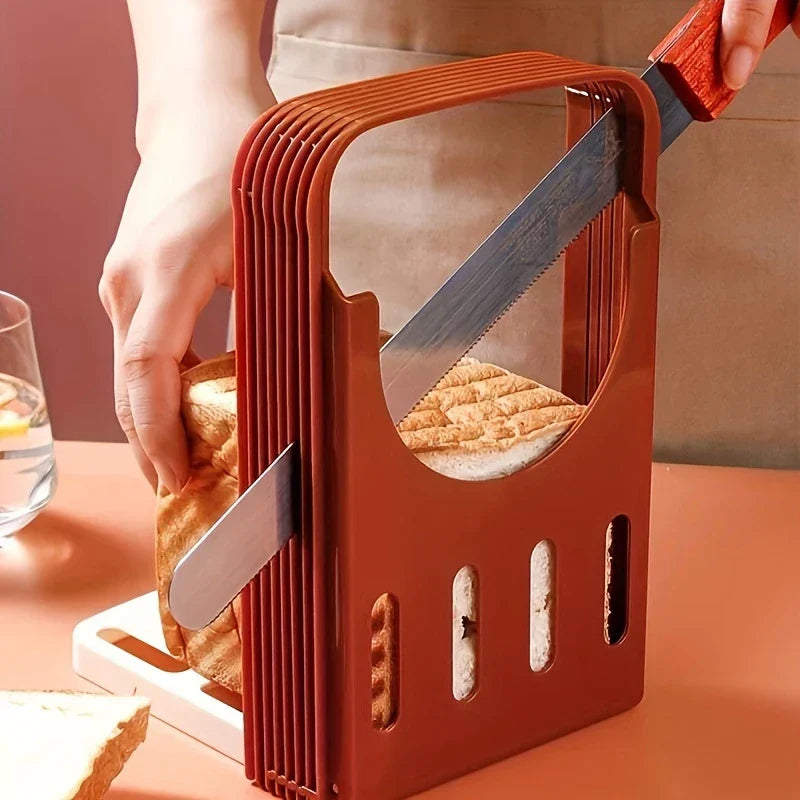 Adjustable Bread Slicer Guide For Toast Loaf